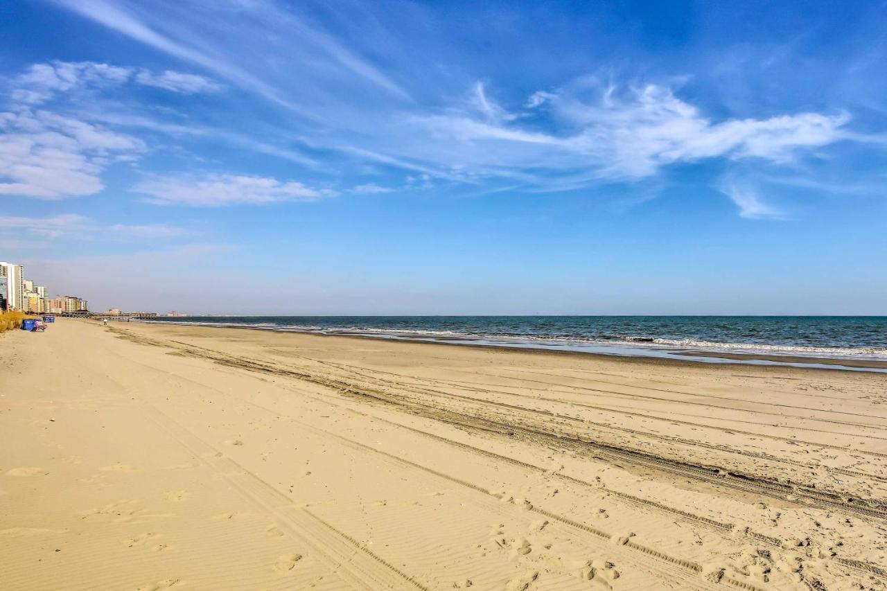Beachfront Family Condo With View And Pool Access Myrtle Beach Exterior foto
