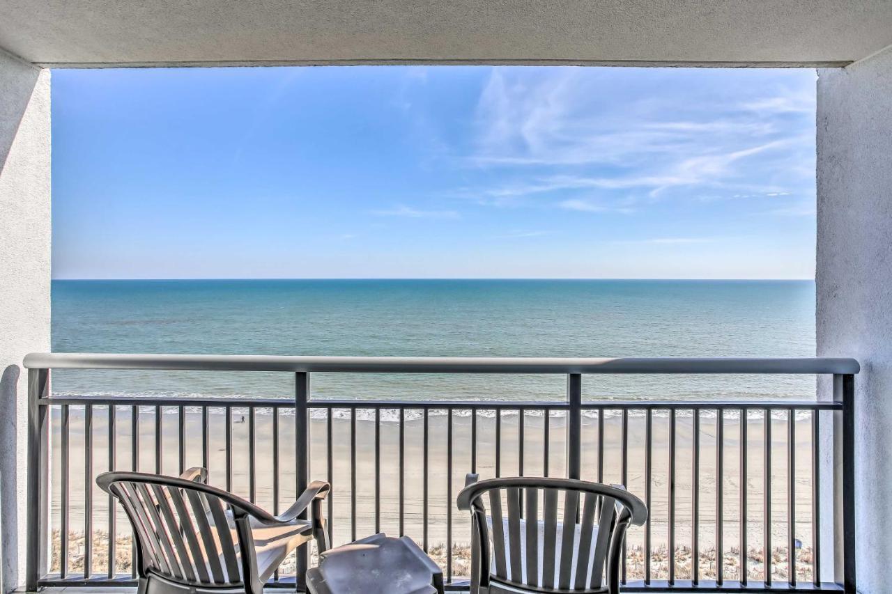 Beachfront Family Condo With View And Pool Access Myrtle Beach Exterior foto
